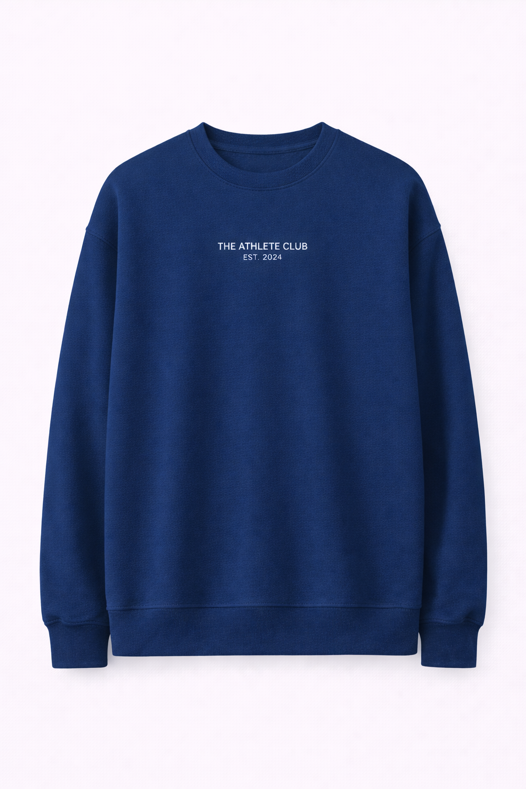 Club Essential Sweatshirt - Deep Blue/White