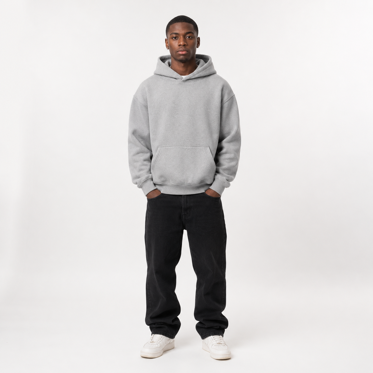 ØNLY Basics Hoodie - Grey