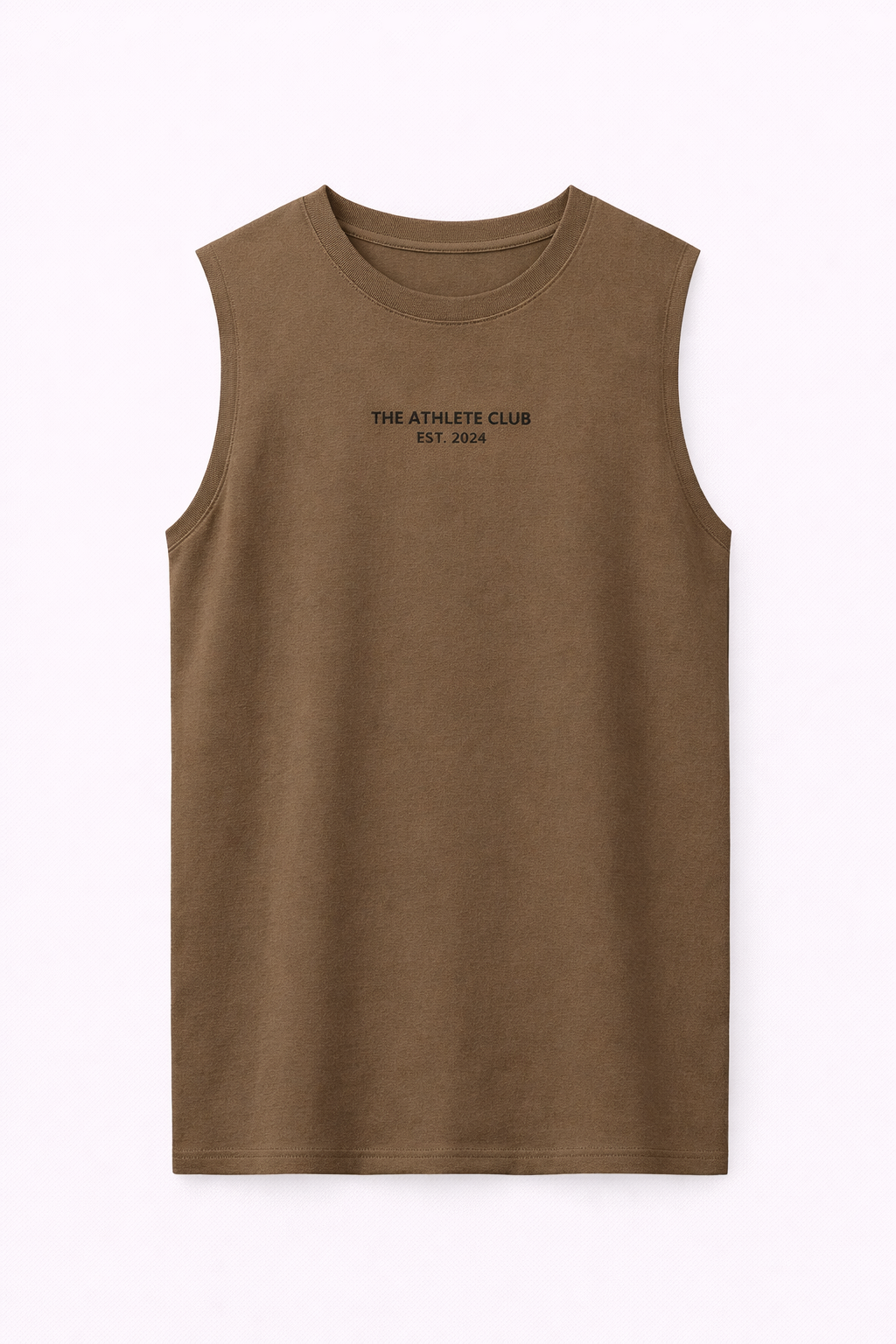 Club Essential Tanktop - Brown/Black