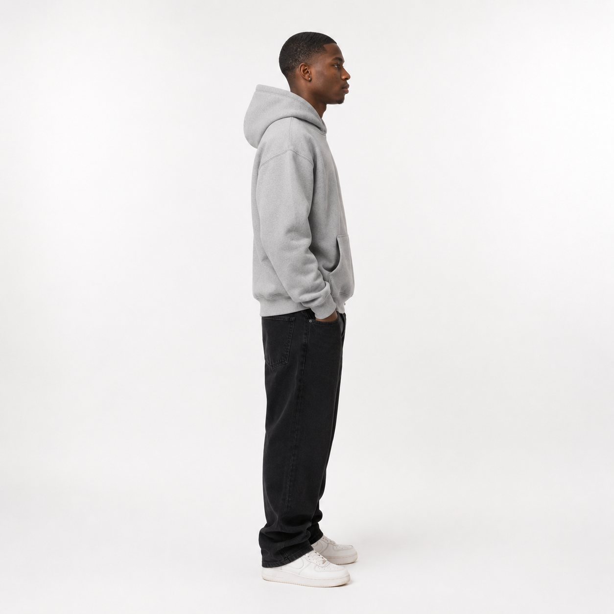 ØNLY Basics Hoodie - Grey