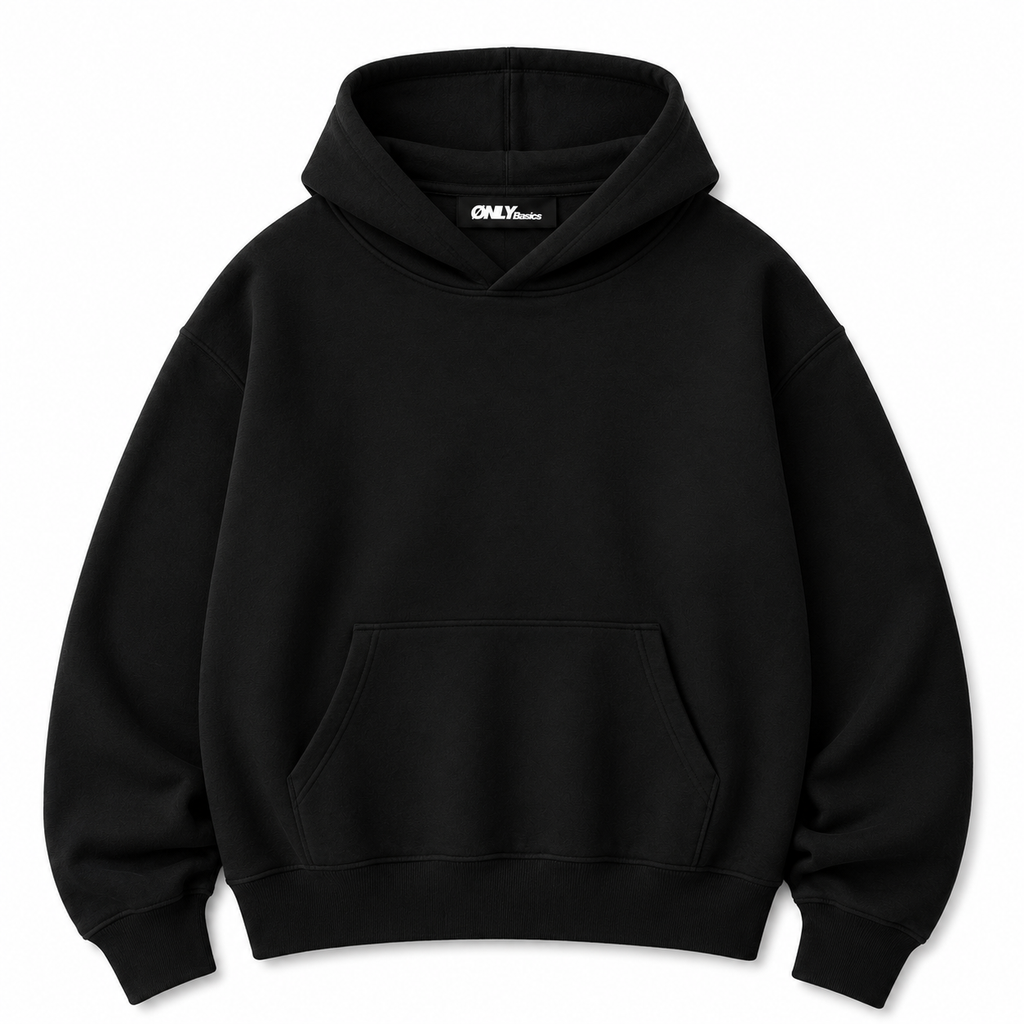 ØNLY Basics Hoodie - Black