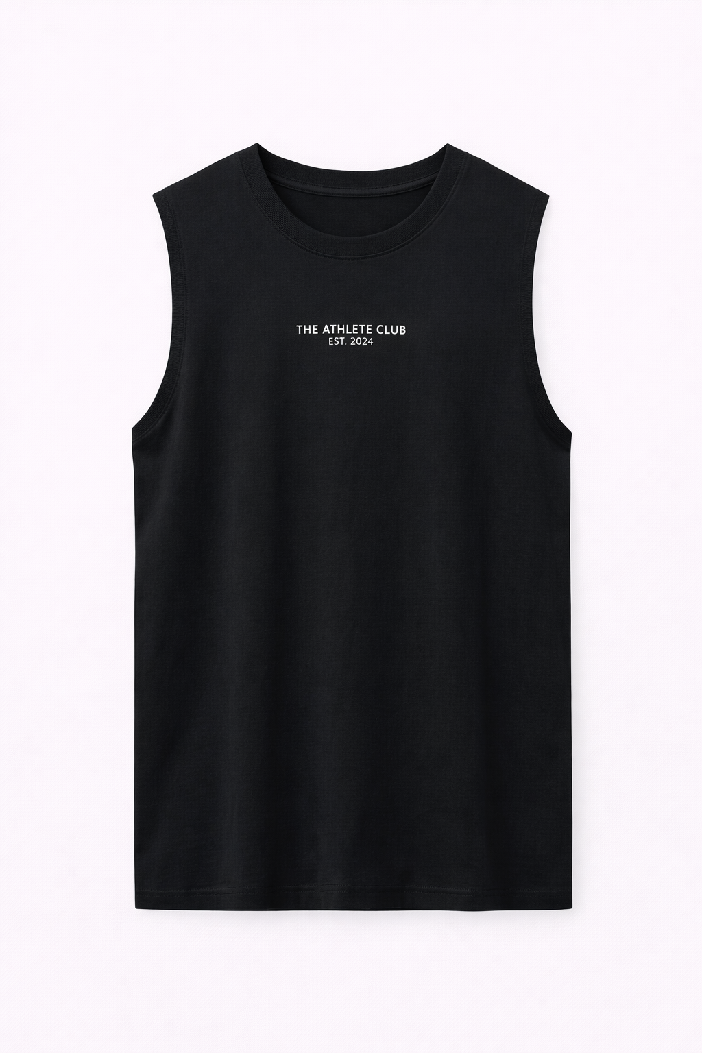 Club Essential Tanktop - Black/White