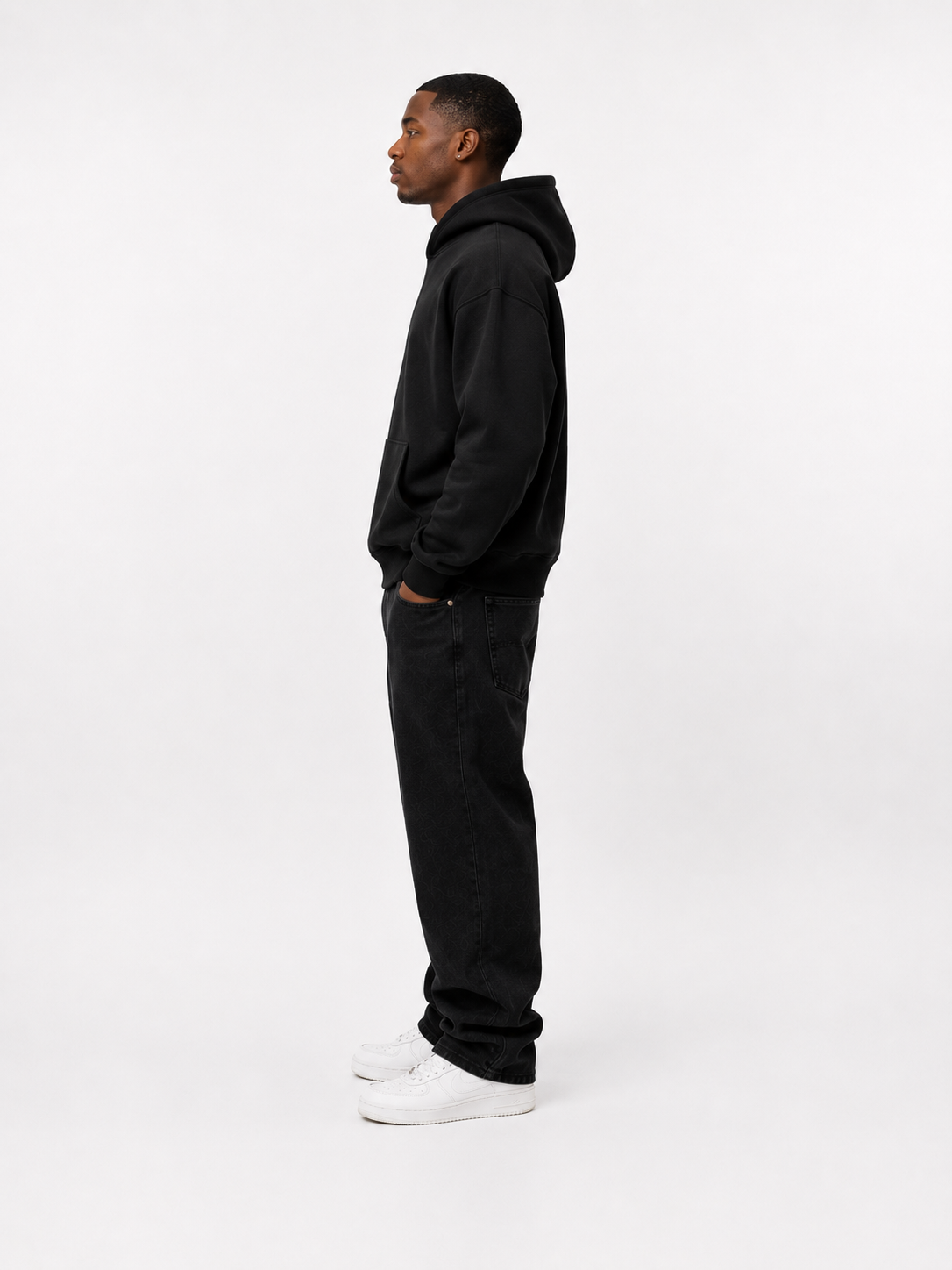 ØNLY Basics Hoodie - Black