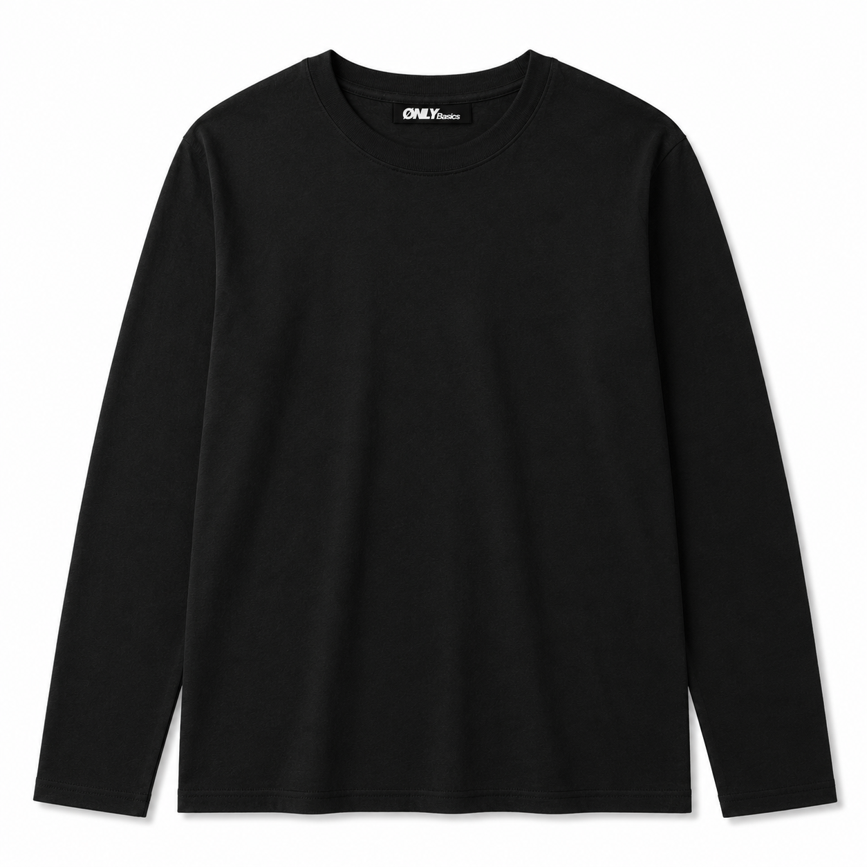 ØNLY Basics Longsleeve Tee - Black
