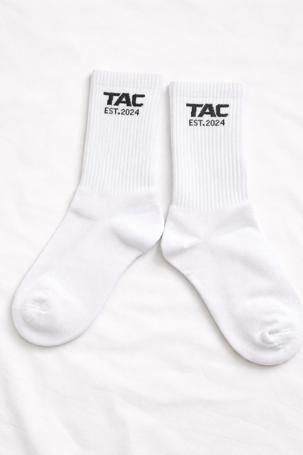 3-Pack: Club Essential Socks - White/Black