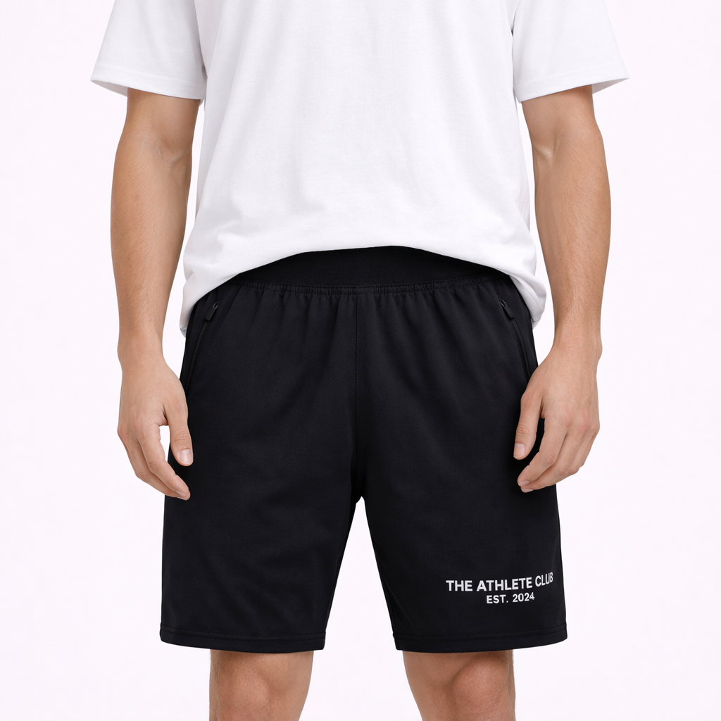 Club Essential Shorts - Black/White