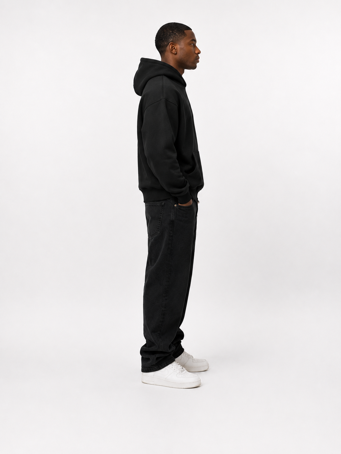 ØNLY Basics Hoodie - Black
