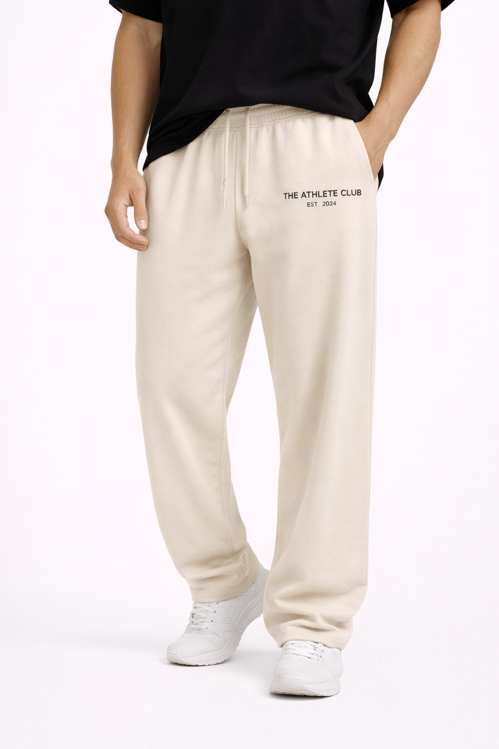 Club Essential Sweatpants - Cream