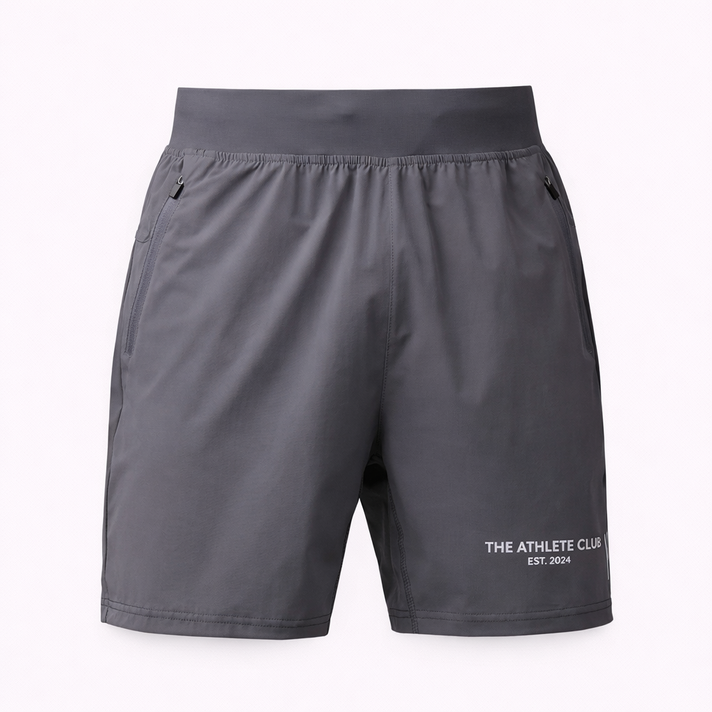 Club Essential Shorts - Charcoal/White