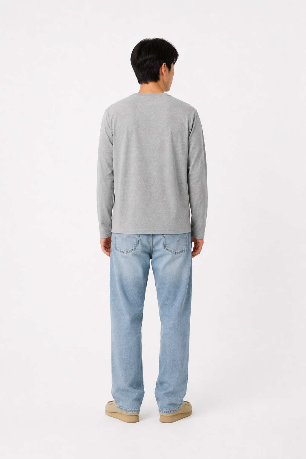 ØNLY Basics Longsleeve Tee - Grey