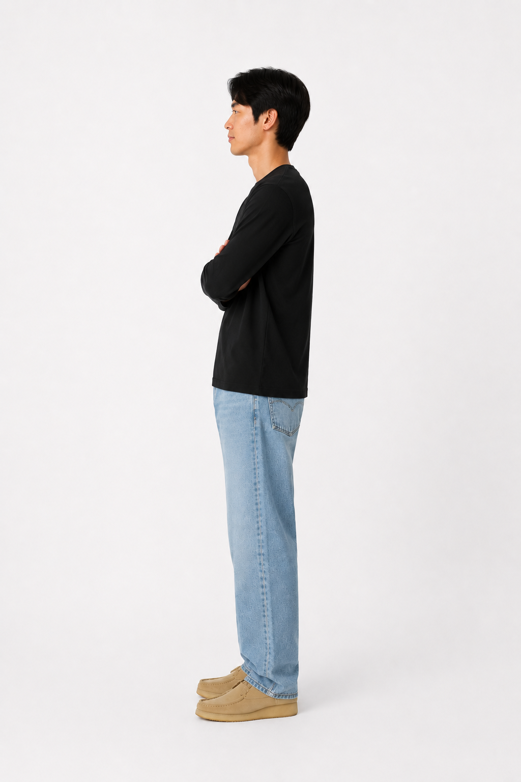 ØNLY Basics Longsleeve Tee - Black