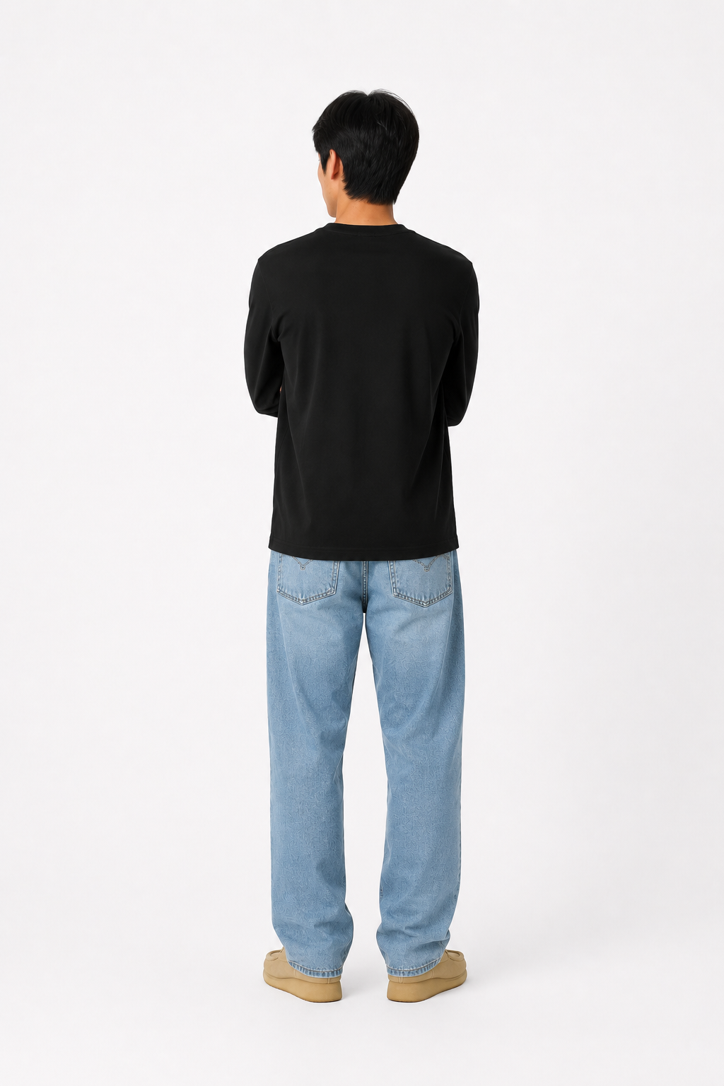 ØNLY Basics Longsleeve Tee - Black