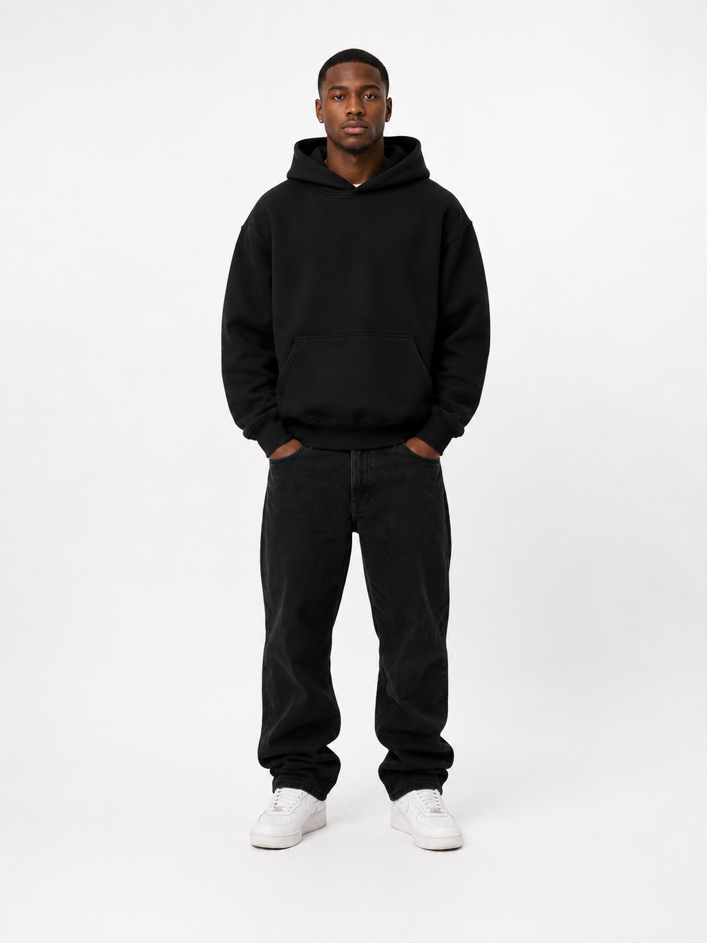 ØNLY Basics Hoodie - Black