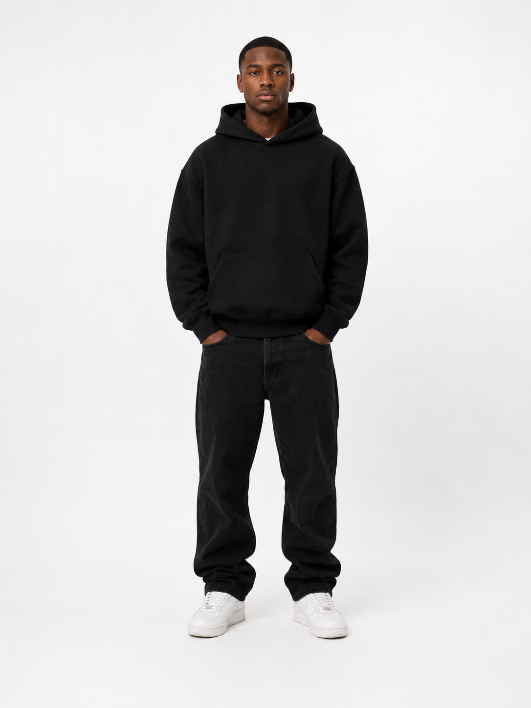 ØNLY Basics Hoodie - Black