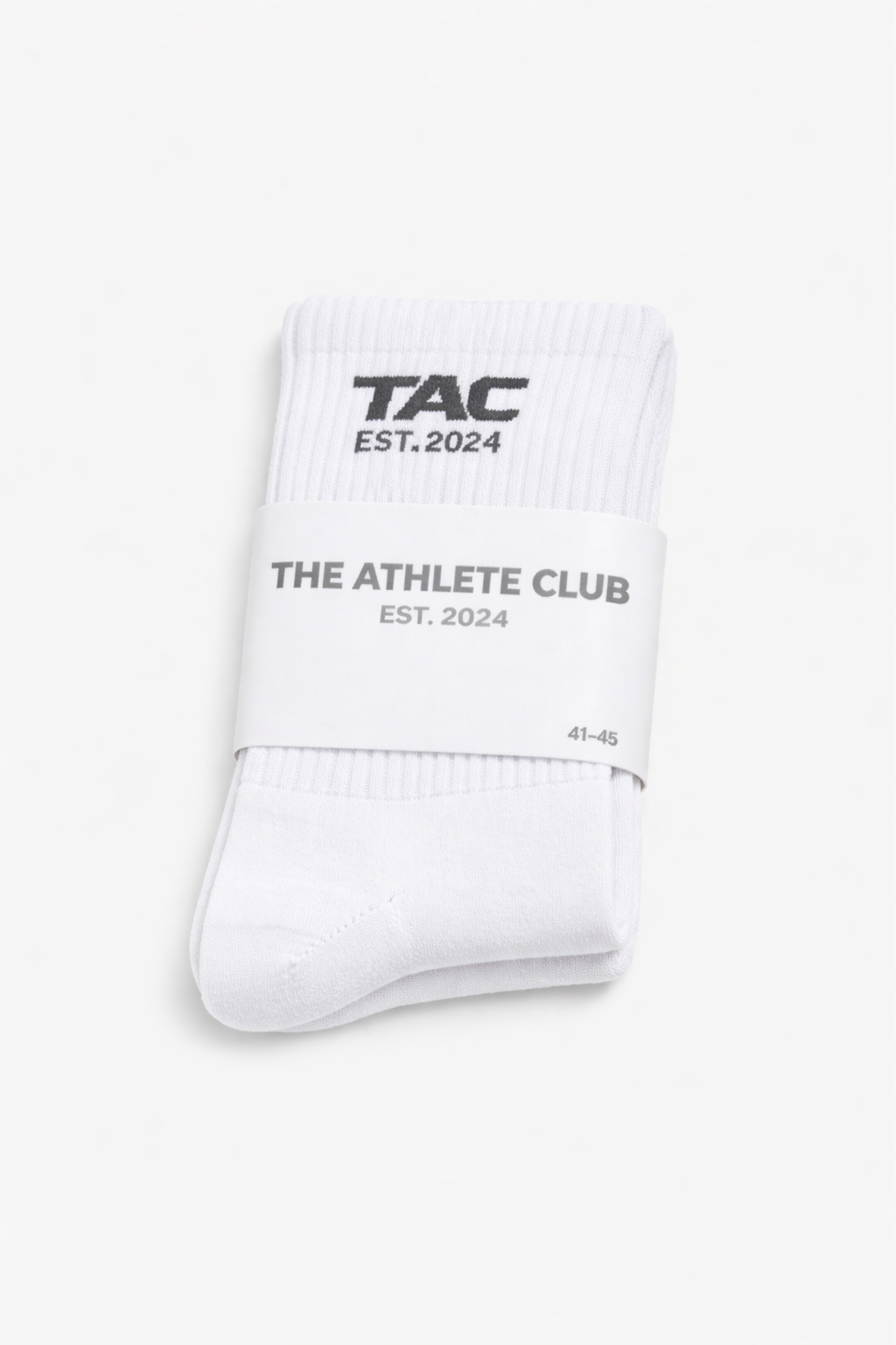 3-Pack: Club Essential Socks - White/Black