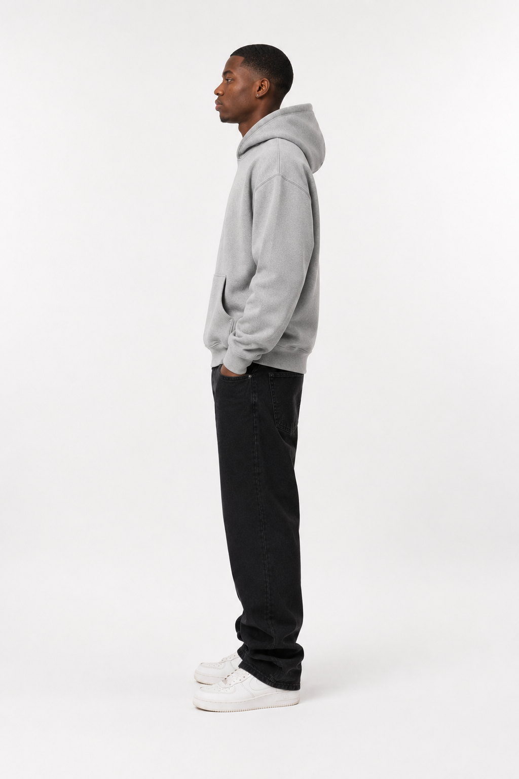 ØNLY Basics Hoodie - Grey