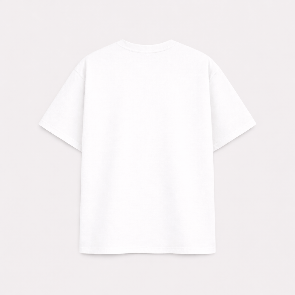 Club Essential Box Tee - White/Black